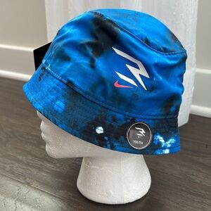 Nike Youth UPF 40+ sun protection bucket hat,SWOOSH logo,pattern,summer,everyday